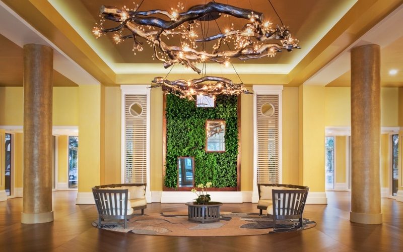 Lobby with Living Wall