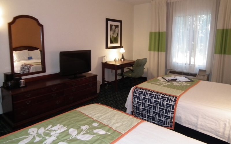 Fairfield Inn bedroom